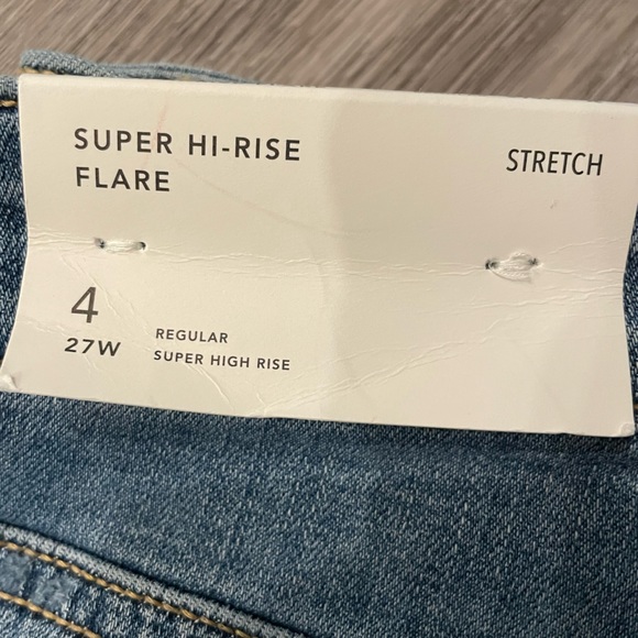 Super high rise flare jean - Picture 4 of 4